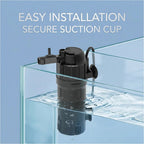 400L H Aquarium Fish Tank Internal Filter Submersible Filter All Pond Solutions