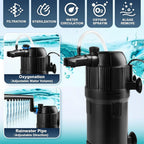 400L H Aquarium Fish Tank Internal Filter Submersible Filter All Pond Solutions