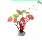 Aquarium Simulation Tank Landscaping Ornaments Plant