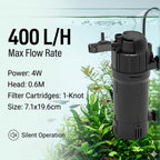 400L H Aquarium Fish Tank Internal Filter Submersible Filter All Pond Solutions
