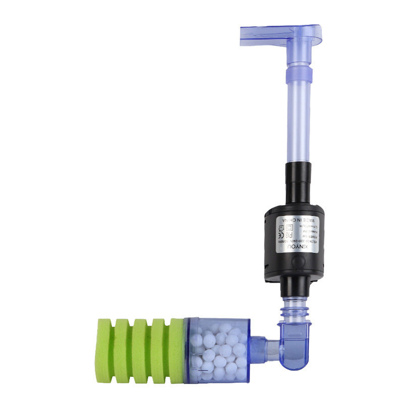 Aquarium Sponge Filter, Submersible Pump, Water Circulation Biochemical Filter